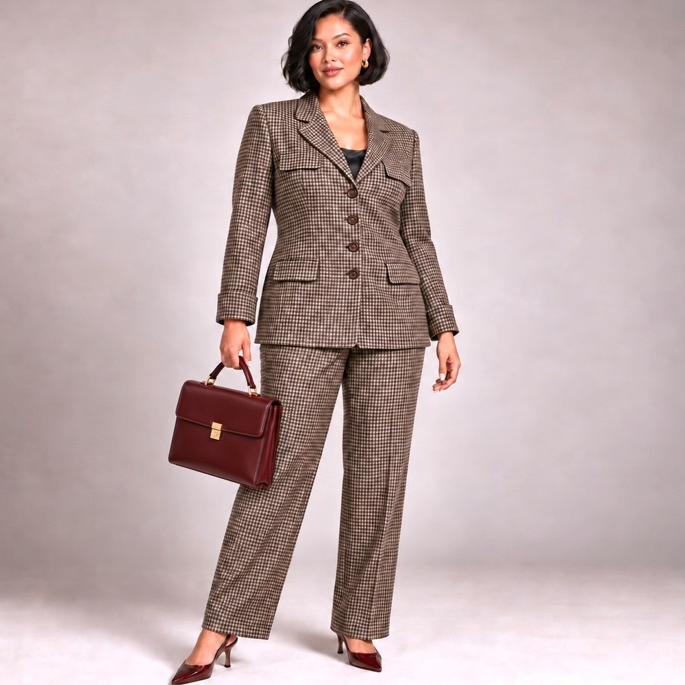 Butterick 6223 Plus Size Power Suit Jacket Pants Skirt Sz 22W-26W Delta Burke